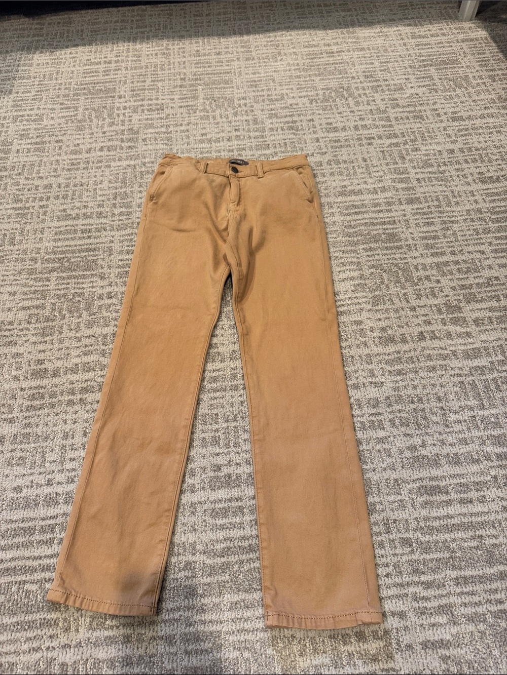 DL1961 Boys Tan Chino Pants - Straight Leg